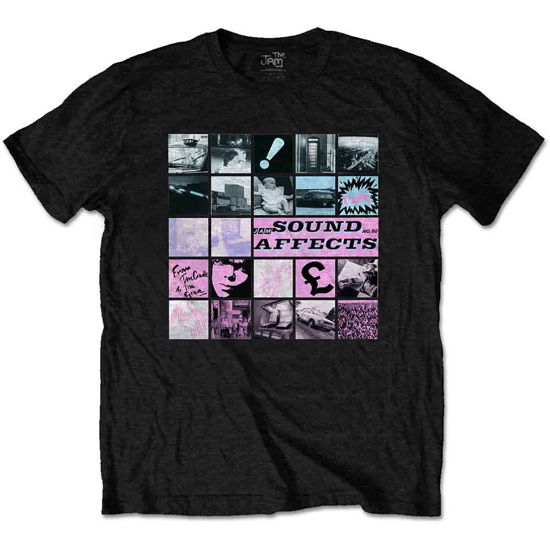 The Jam Unisex T-Shirt: Sound Affects - Jam - The - Merchandise -  - 5056368683657 - 