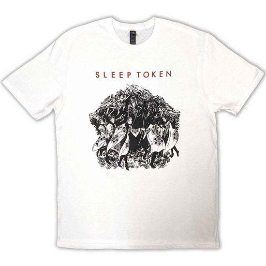 Cover for Sleep Token · Sleep Token Unisex T-Shirt: The Love You Want (White) (T-shirt) [size S] (2023)