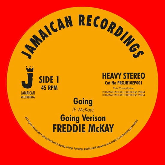 Going / Tonight - Freddie Mckay - Music - JAMAICAN RECORDINGS - 5060135763657 - September 8, 2023