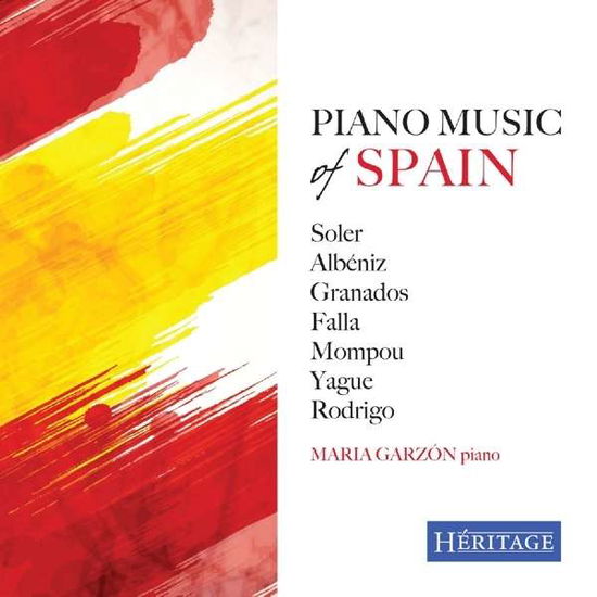 Cover for Maria Garzon · Piano Music Of Spain (CD) (2016)