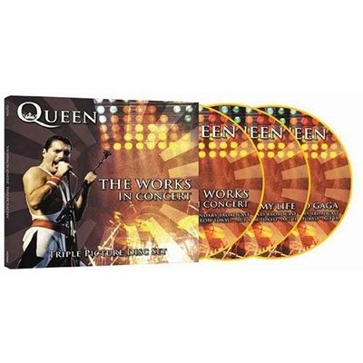 Queen - The Works In Concert - Triple Picture Disc Set - Queen - Musique - Coda - 5060420346657 - 29 mars 2021