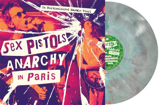 Cover for Sex Pistols · Anarchy In Paris (Multi-Colour Marble Vinyl) (LP) (2023)