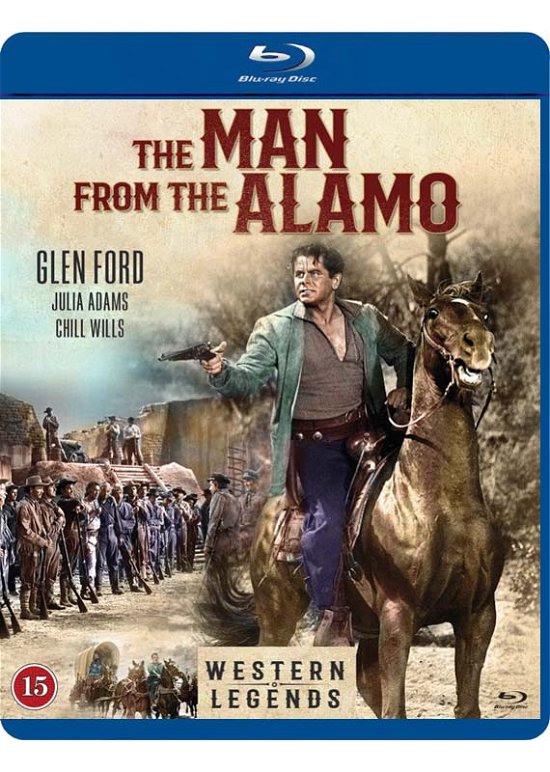 Cover for The Man from the Alamo (Blu-ray) (2021)