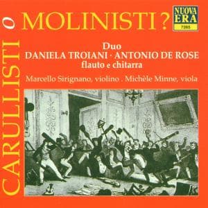 Cover for Troiani Daniela / De Rose Antonio / Sirignano Marcello / Minne Michele · Carullisti O Molinisti ? (CD) (1996)