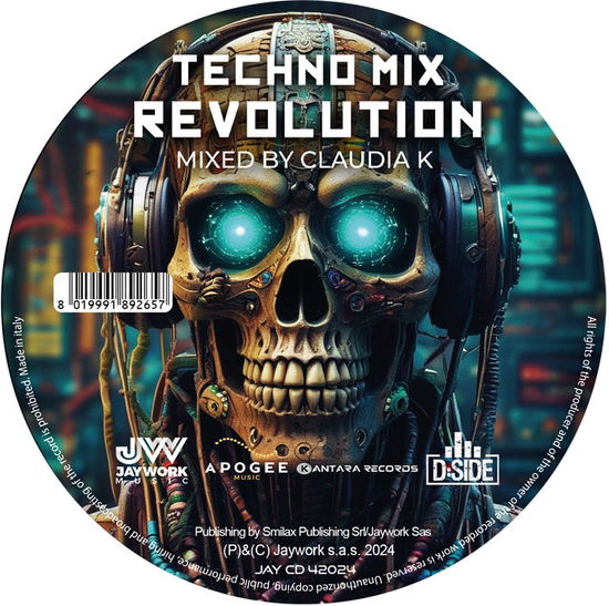 Cover for Compilation · Techno Mix Revolution Selected By Claudia K (CD) (2024)