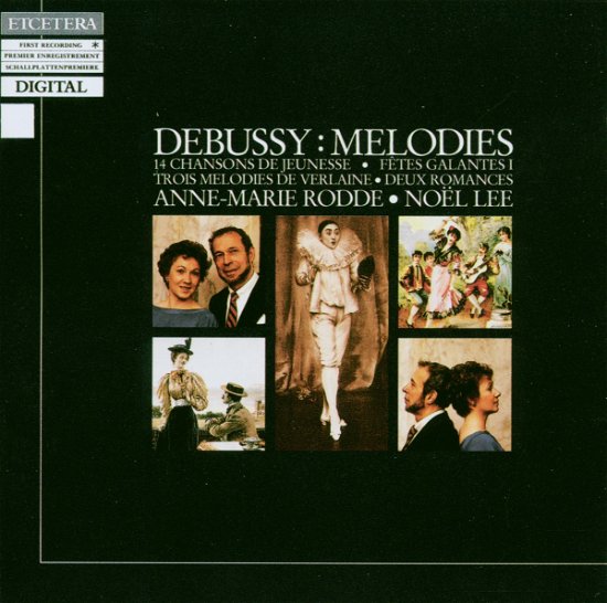 Cover for C. Debussy · Melodies (CD) (1987)