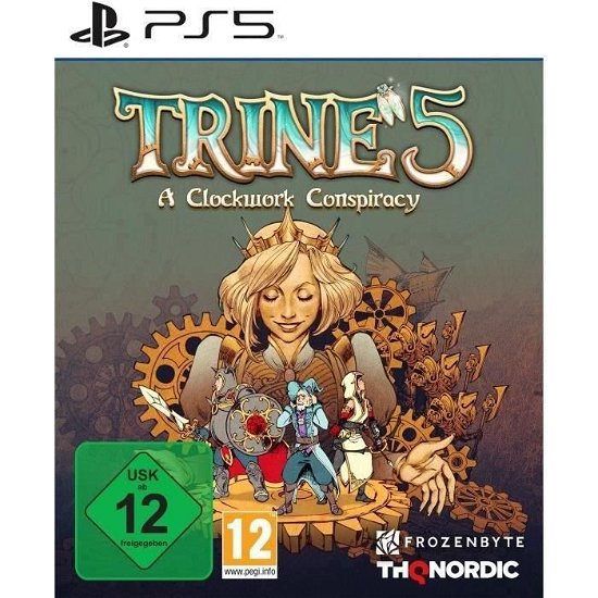 Cover for ''thq Nordic'' · Ps5 Trine 5: A Clockwork Conspiracy (SPIL)