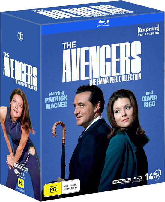 Cover for Blu-ray · The Avengers: the Emma Peel Collection (1965 - 1967) - Imprint Standard Edition (Blu-ray) [Standard edition] (2024)