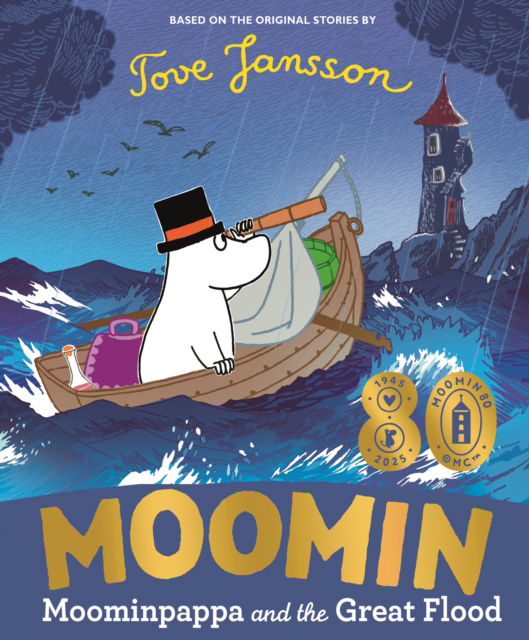 Cover for Tove Jansson · Moominpappa and the Great Flood (Paperback Book) (2025)