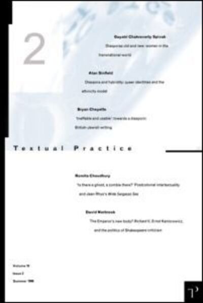 Cover for Journal · Textual Practice V10 Issue 2 (Paperback Book) (1996)
