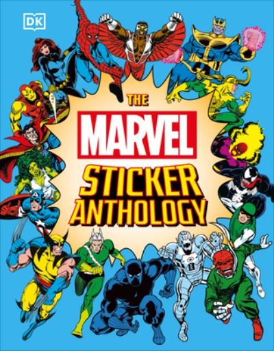 Cover for Dk · Marvel Sticker Anthology (Hardcover Book) (2023)