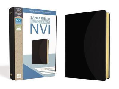 Cover for Nueva Versión Internacional · Santa Biblia NVI, Ultrafina, Negra (Leather Book) (2018)