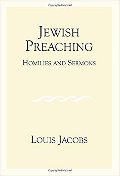 Jewish Preaching: Homilies and Sermons - Louis Jacobs - Livres - Vallentine Mitchell & Co Ltd - 9780853035657 - 1 octobre 2004