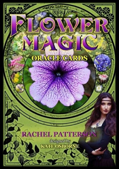 Cover for Patterson, Rachel (Rachel Patterson) · Flower Magic Oracle Cards (Book) (2020)