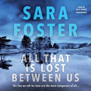 Cover for Sara Foster · All That Is Lost between Us (CD) (2020)