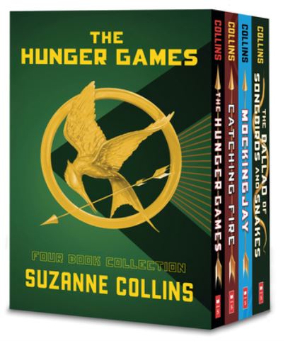 Hunger Games 4-Book Paperback Box Set (the Hunger Games, Catching Fire, Mockingjay, the Ballad of Songbirds and Snakes) - The Hunger Games - Suzanne Collins - Livros - Scholastic Inc. - 9781339042657 - 3 de outubro de 2023