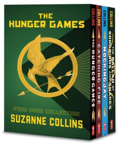 Hunger Games 4-Book Paperback Box Set (the Hunger Games, Catching Fire, Mockingjay, the Ballad of Songbirds and Snakes) - The Hunger Games - Suzanne Collins - Bücher - Scholastic Inc. - 9781339042657 - 3. Oktober 2023