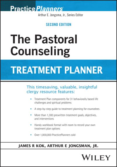 Cover for Kok, James R. (Care Ministries at the Crystal Cathedral Congregation, Garden Grove, CA) · The Pastoral Counseling Treatment Planner - PracticePlanners (Paperback Book) (2024)