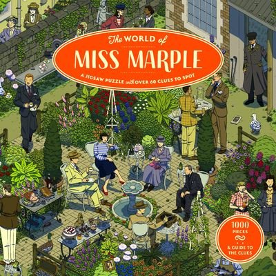 Cover for Agatha Christie Ltd · The World of Miss Marple: A 1000-piece Jigsaw Puzzle (SPIEL) (2024)