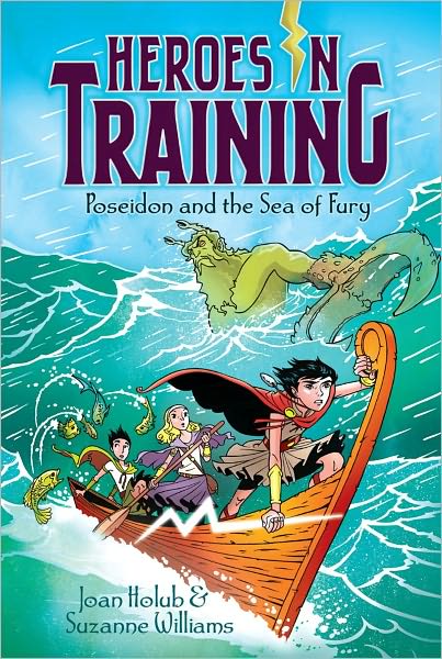 Poseidon and the Sea of Fury (Heroes in Training) - Suzanne Williams - Livros - Aladdin - 9781442452657 - 4 de dezembro de 2012