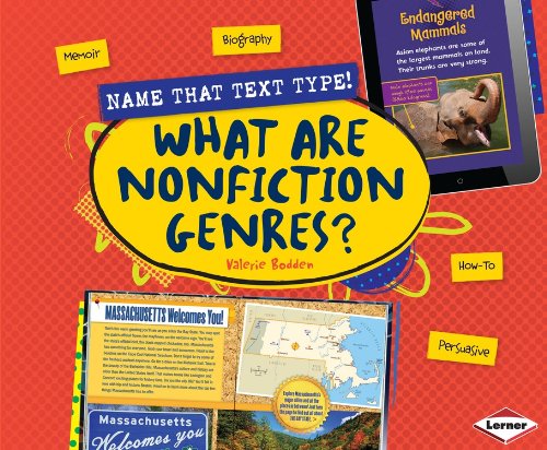 Cover for Valerie Bodden · What Are Nonfiction Genres? (Name That Text Type!) (Hardcover Book) (2014)