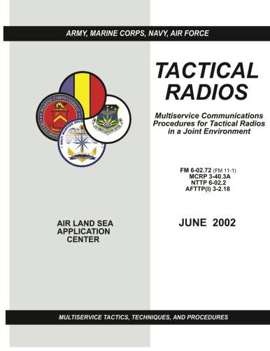 Cover for Air Force Doctrine Command · Tactical Radios:  Multiservice Communications Procedures for Tactical Radio in a Joint Environment (Fm 6-02.72 / Mcrp 3-40.3a / Nttp 6-02.2 / Afttp (I) 3-2.18) (Pocketbok) (2012)