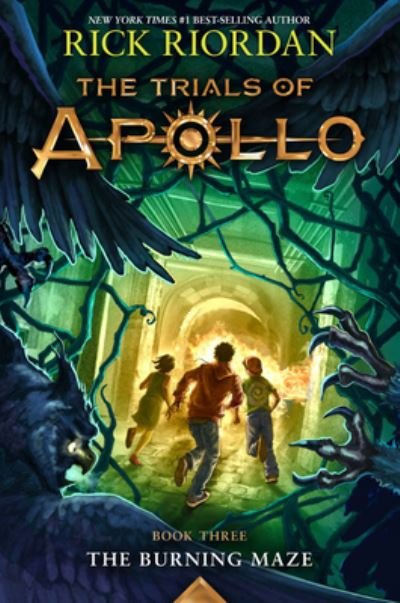 Cover for Rick Riordan · The Burning Maze (Trials of Apollo, The Book Three) (Pocketbok) (2019)