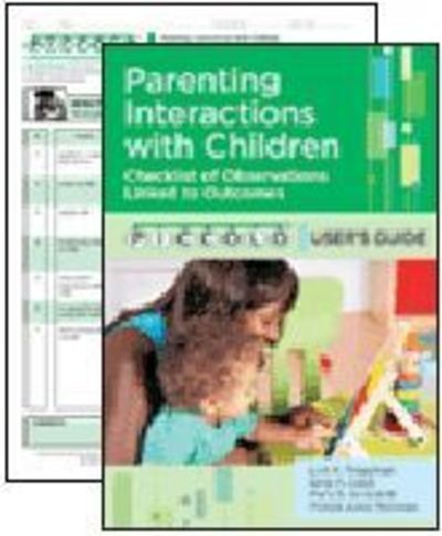 Cover for Lori A. Roggman · PICCOLO (TM) Provider Starter Kit: Parenting Interactions With Children: User's Guide &amp; Pack of 25 Forms (Book) (2013)