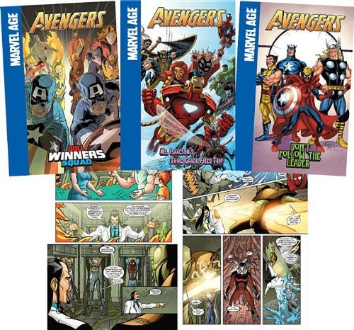 Cover for Paul Tobin · The Avengers Set 2: Which Wish?, Ms. Isaacson's Third Grade Field Trip, Don't Follow the Leader, Doll Winners Squad (The Avengers Marvel Age) (Hardcover Book) (2010)