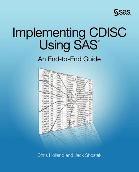 Cover for Jack Shostak · Implementing Cdisc Using Sas: an End-to-end Guide (Paperback Book) (2013)