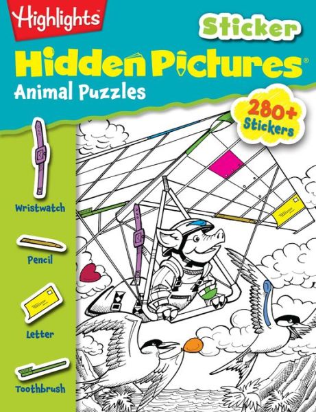 Cover for Highlights for Children · Animal Puzzles (Paperback Book) (2013)