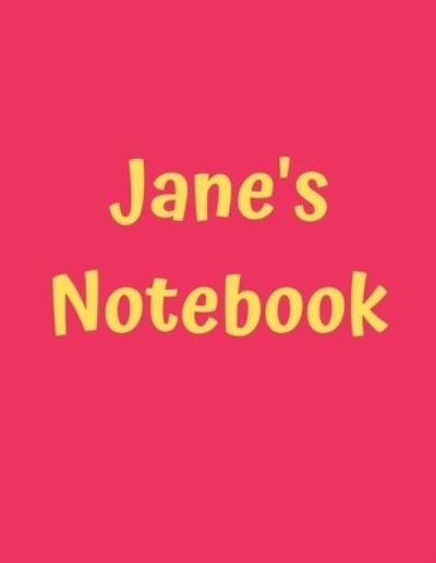 Cover for 99 Notes · Jane's Notebook (Pocketbok) (2019)