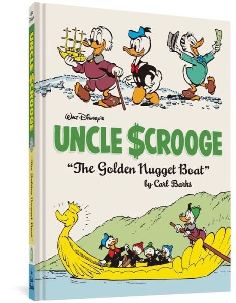 Cover for Carl Barks · Walt Disney's Uncle Scrooge the Golden Nugget Boat (Gebundenes Buch) (2022)