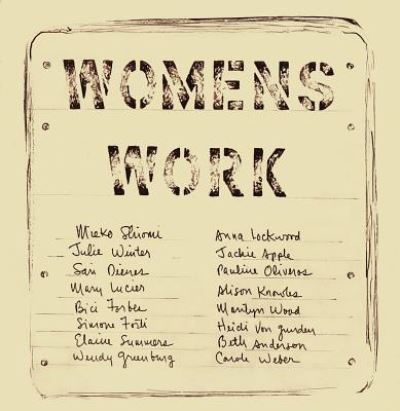 Cover for Christina Kubisch · Womens Work (Paperback Book) (2019)