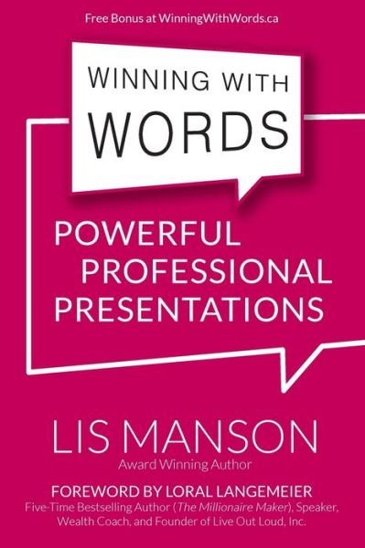 Cover for Lis Manson · Winning With Words (Pocketbok) (2017)