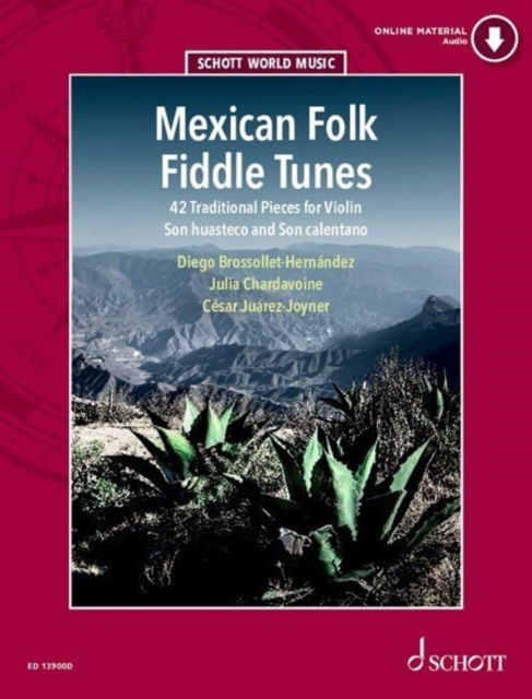 Cover for Julia Chardavoine · Mexican Folk Fiddle Tunes: 42 Traditional Pieces. violin. (Partitur) (2024)