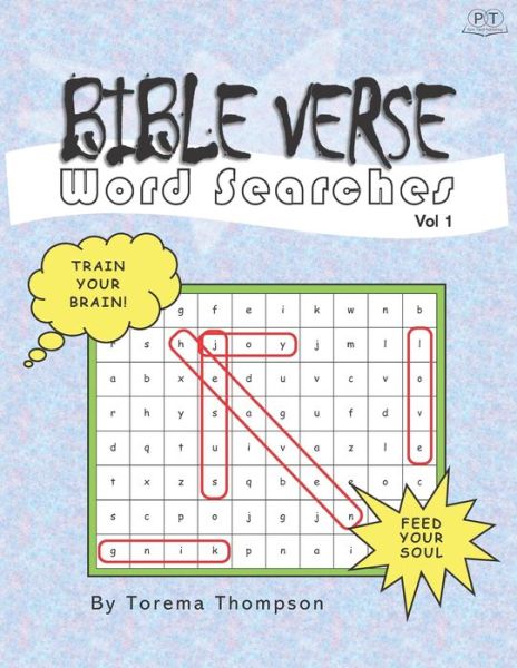 Cover for Torema Thompson · Bible Verse Word Searches (Pocketbok) (2019)