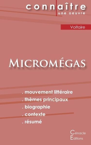 Cover for Voltaire · Fiche de lecture Micromegas de Voltaire (Analyse litteraire de reference et resume complet) (Paperback Book) (2022)