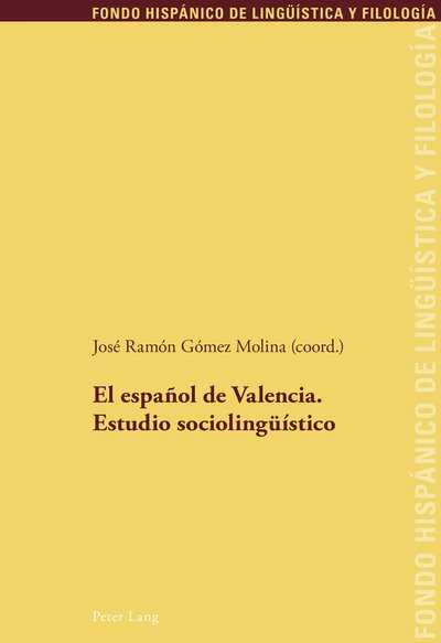 Cover for El Espaanol De Valencia: Estudio Sociolingaueistico (Paperback Book) (2013)
