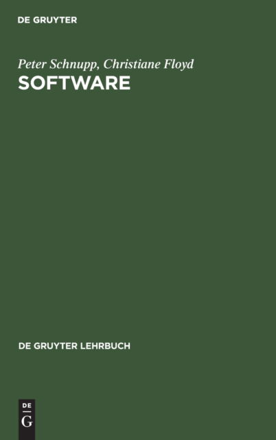 Cover for Peter Schnupp · Software Programmentwicklung und Projektorganisation (Book) (1979)