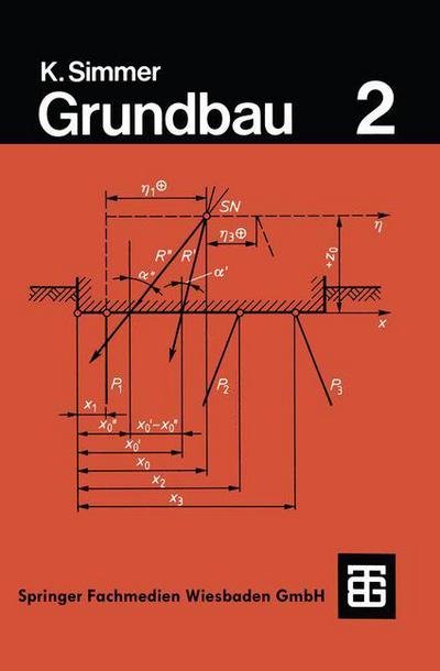 Cover for Konrad Simmer · Grundbau: Teil 2 Baugruben Und Grundungen (Paperback Book) (2012)