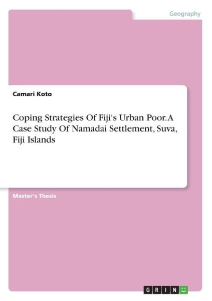 Cover for Koto · Coping Strategies Of Fiji's Urban (Buch)