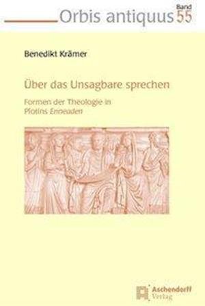 Cover for Krämer · Über das Unsagbare sprechen (Bog) (2020)