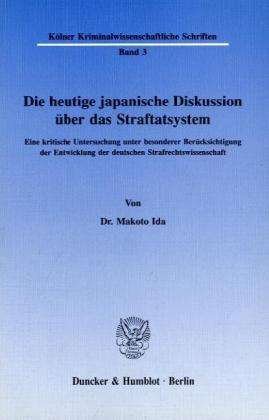 Cover for Ida · Die heutige japanische Diskussion ü (Bog) (1991)