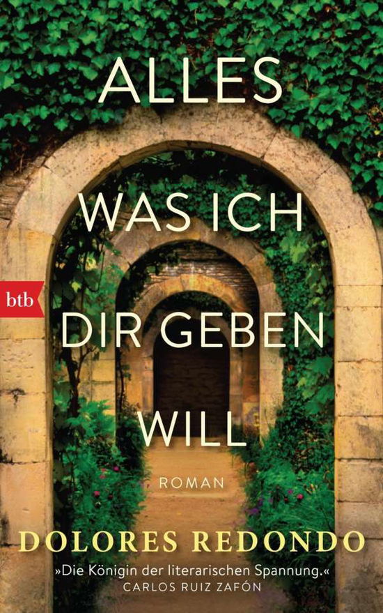 Cover for Redondo · Alles Was Ich Dir Geben Will (Book)