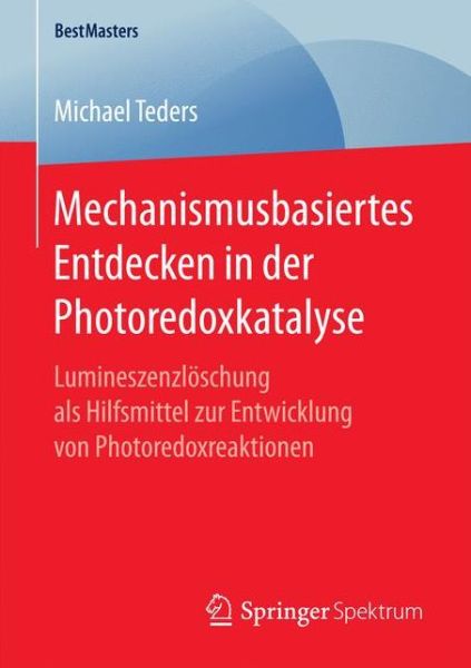 Cover for Teders · Mechanismusbasiertes Entdecken i (Bog) (2017)