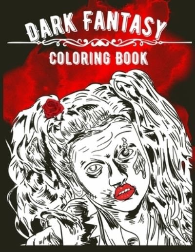 Cover for Rhianna Blunder · Dark Fantasy Coloring Book (Pocketbok) (2021)