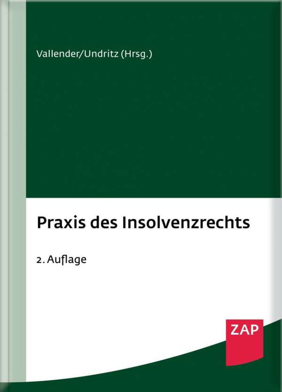 Cover for Bähr · Praxis des Insolvenzrechts (Book)