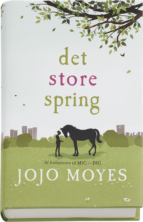 Cover for Jojo Moyes · Det store spring (Bound Book) [1st edition] (2015)