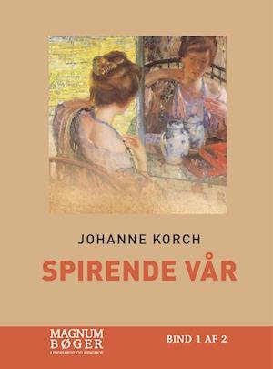 Cover for Johanne Korch · Spirende vår (Storskrift) (Indbundet Bog) [1. udgave] (2023)